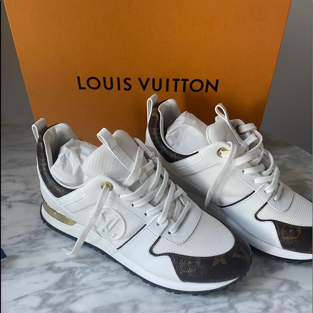 Almost brand new Louis Vuitton Womens Runaway Sneaker.